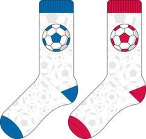 Fußball Fußball Socken Illustration vektor