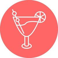 Cocktail-Icon-Stil vektor