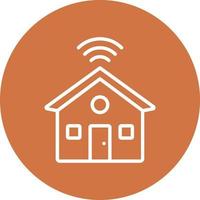 Smart-Home-Icon-Stil vektor