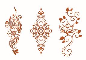 henna art vector pack