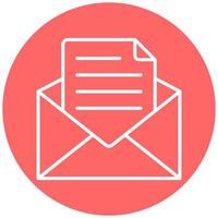 E-Mail-Symbolstil vektor