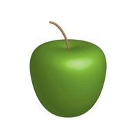 Illustration Vektor Grafik von Apfel Obst