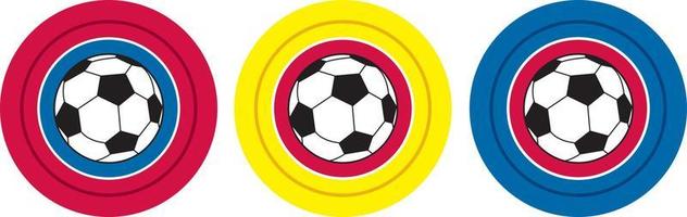 fotboll fotboll bollar - sporter illustration vektor