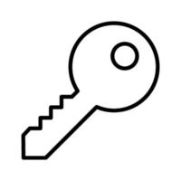 Schlüsselvektorsymbol