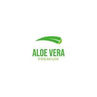 Vektor Aloe vera Logo Design Konzept Illustration Idee