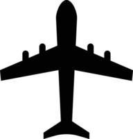 Flugzeug Symbol, Flugzeug Symbol Vektor, im modisch Stil isoliert auf Weiß Hintergrund . Silhouette von Flugzeug vektor