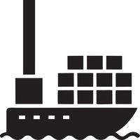 Boot Symbol Symbol Design Vektor Bild. Illustration von das Schiff Boot Transport Design Bild. eps 10.