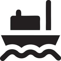 Boot Symbol Symbol Design Vektor Bild. Illustration von das Schiff Boot Transport Design Bild. eps 10.