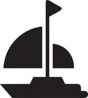 Boot Symbol Symbol Design Vektor Bild. Illustration von das Schiff Boot Transport Design Bild. eps 10.