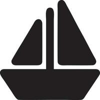 Boot Symbol Symbol Design Vektor Bild. Illustration von das Schiff Boot Transport Design Bild. eps 10.