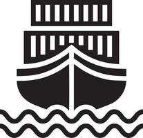 Boot Symbol Symbol Design Vektor Bild. Illustration von das Schiff Boot Transport Design Bild. eps 10.