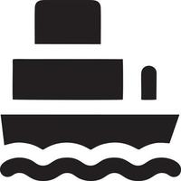 Boot Symbol Symbol Design Vektor Bild. Illustration von das Schiff Boot Transport Design Bild. eps 10.