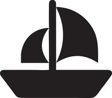 Boot Symbol Symbol Design Vektor Bild. Illustration von das Schiff Boot Transport Design Bild. eps 10.