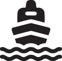 Boot Symbol Symbol Design Vektor Bild. Illustration von das Schiff Boot Transport Design Bild. eps 10.