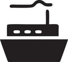 Boot Symbol Symbol Design Vektor Bild. Illustration von das Schiff Boot Transport Design Bild. eps 10.