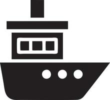 Boot Symbol Symbol Design Vektor Bild. Illustration von das Schiff Boot Transport Design Bild. eps 10.