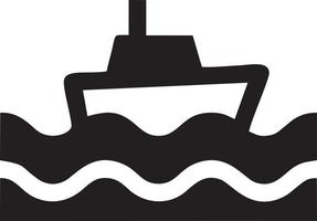 Boot Symbol Symbol Design Vektor Bild. Illustration von das Schiff Boot Transport Design Bild. eps 10.