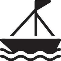 Boot Symbol Symbol Design Vektor Bild. Illustration von das Schiff Boot Transport Design Bild. eps 10.