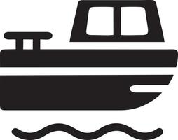 Boot Symbol Symbol Design Vektor Bild. Illustration von das Schiff Boot Transport Design Bild. eps 10.