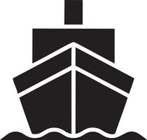 Boot Symbol Symbol Design Vektor Bild. Illustration von das Schiff Boot Transport Design Bild. eps 10.