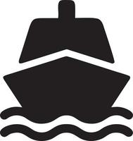 Boot Symbol Symbol Design Vektor Bild. Illustration von das Schiff Boot Transport Design Bild. eps 10.