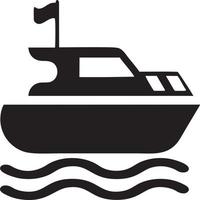 Boot Symbol Symbol Design Vektor Bild. Illustration von das Schiff Boot Transport Design Bild. eps 10.