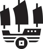 Boot Symbol Symbol Design Vektor Bild. Illustration von das Schiff Boot Transport Design Bild. eps 10.