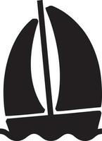 Boot Symbol Symbol Design Vektor Bild. Illustration von das Schiff Boot Transport Design Bild. eps 10.