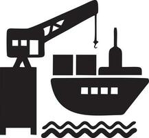 Boot Symbol Symbol Design Vektor Bild. Illustration von das Schiff Boot Transport Design Bild. eps 10.