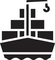 Boot Symbol Symbol Design Vektor Bild. Illustration von das Schiff Boot Transport Design Bild. eps 10.