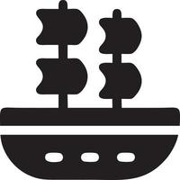 Boot Symbol Symbol Design Vektor Bild. Illustration von das Schiff Boot Transport Design Bild. eps 10.