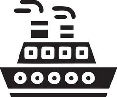 Boot Symbol Symbol Design Vektor Bild. Illustration von das Schiff Boot Transport Design Bild. eps 10.