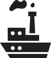 Boot Symbol Symbol Design Vektor Bild. Illustration von das Schiff Boot Transport Design Bild. eps 10.