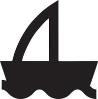 Boot Symbol Symbol Design Vektor Bild. Illustration von das Schiff Boot Transport Design Bild. eps 10.