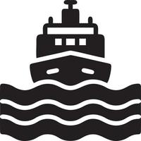 Boot Symbol Symbol Design Vektor Bild. Illustration von das Schiff Boot Transport Design Bild. eps 10.