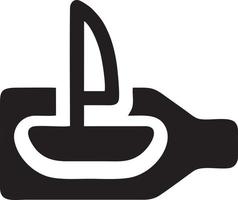 Boot Symbol Symbol Design Vektor Bild. Illustration von das Schiff Boot Transport Design Bild. eps 10.