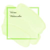 Aquarell Grüner Salat Logo zum Geschäft Karten vektor
