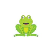 Frosch Logo Vorlage Vektor Illustration