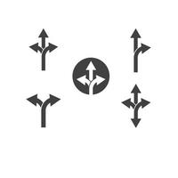 Pfeil Symbol Vektor Illustration Logo Vorlage