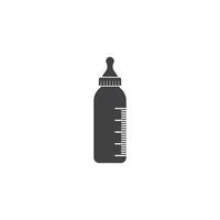 bebis flaska vektor ikon illustration