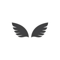 Flügel-Logo-Symbol-Symbol-Vektor-illustration vektor