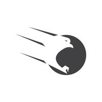 falk örn fågel logotyp mall vektor