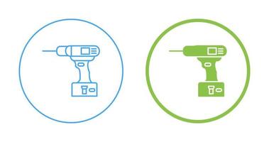 Vektorsymbol für Bohrmaschine vektor