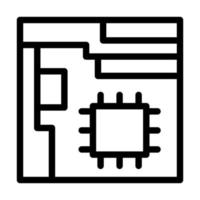 Motherboard-Icon-Design vektor