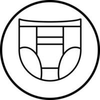 Windel Vektor Symbol Stil