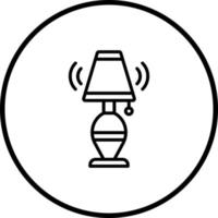 Clever Lampe Vektor Symbol Stil