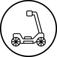 Mikromobilität Vektor Symbol Stil