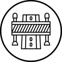 Straße Block Vektor Symbol Stil