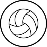 strand volleyboll vektor ikon stil