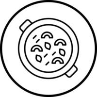 Gulasch Vektor Symbol Stil